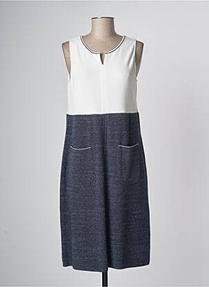 Rochie midi bleu marin DEVERNOIS femeie