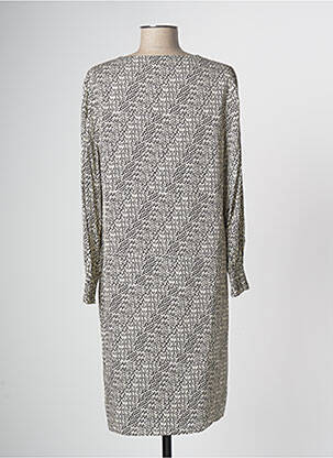 Rochie midi bej DEVERNOIS femeie