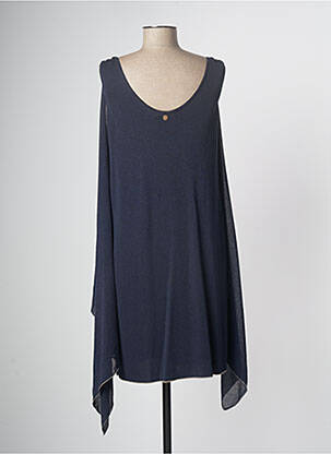 Rochie midi bleu marin DEVERNOIS femeie