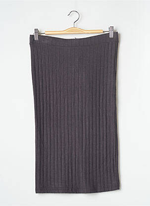 Fustă midi gri ONLY femeie