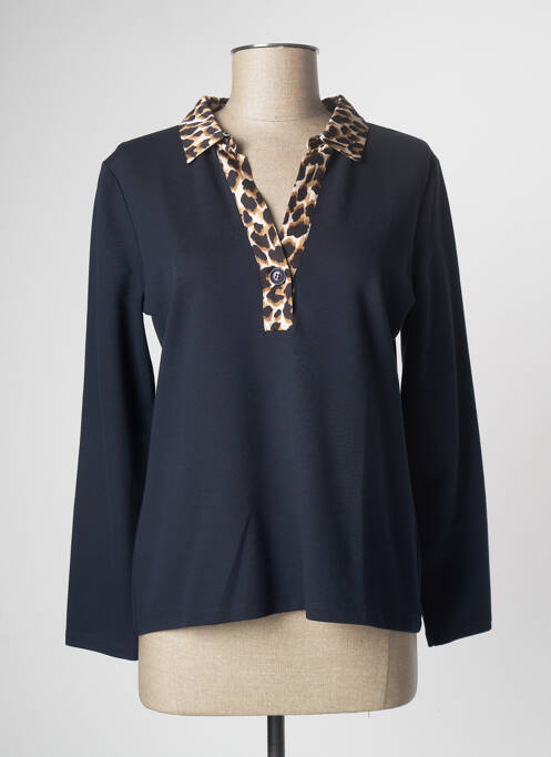 Tricou albastru DEVERNOIS femeie