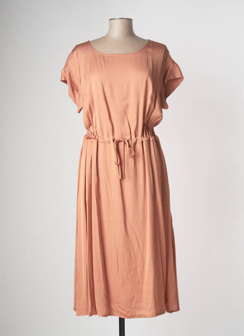 Rochie midi roz DEVERNOIS femeie