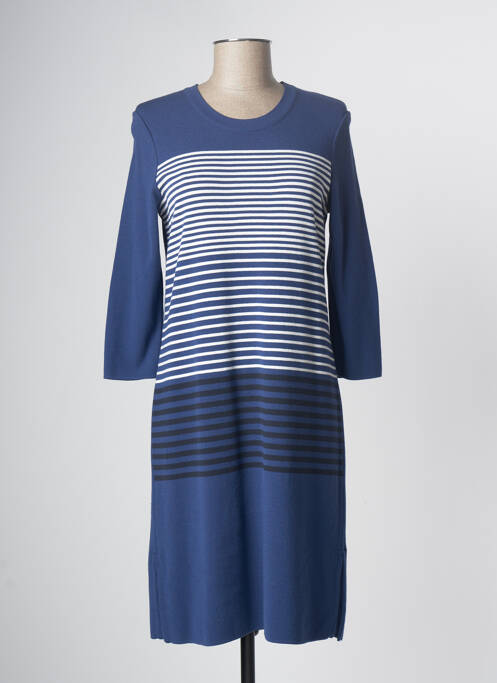 Rochie pulover albastru DEVERNOIS femeie