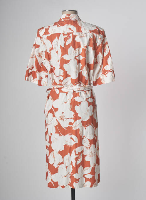 Rochie midi portocaliu DEVERNOIS femeie