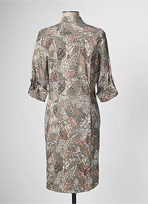 Rochie midi kaki DEVERNOIS femeie