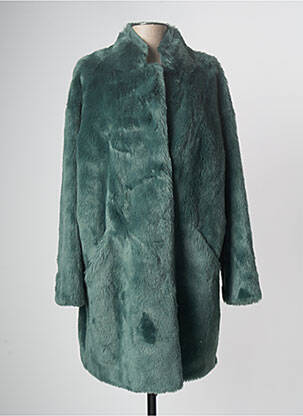 Palton lung verde DEVERNOIS femeie