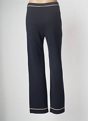 Pantalon larg bleu marin DEVERNOIS femeie