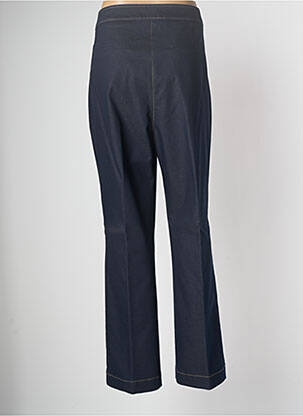 Pantalon larg albastru DEVERNOIS femeie