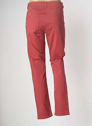 Pantalon slim roșu DEVERNOIS femeie