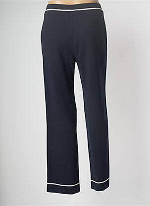 Pantalon drept bleu marin DEVERNOIS femeie
