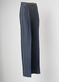 Pantalon larg albastru DEVERNOIS femme