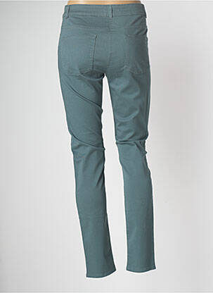 Pantalon slim verde DEVERNOIS femeie