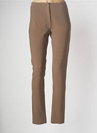 Pantalon slim verde DEVERNOIS femme