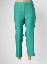 Pantalon drept verde DEVERNOIS femme
