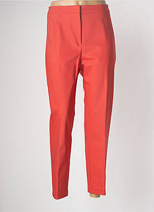 Pantalon chino roșu DEVERNOIS femeie