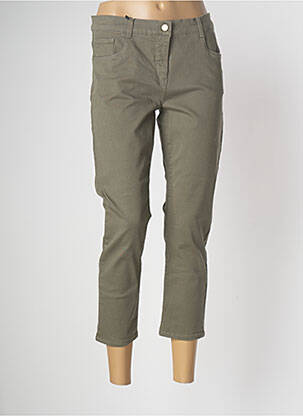 Pantalon drept verde DEVERNOIS femeie