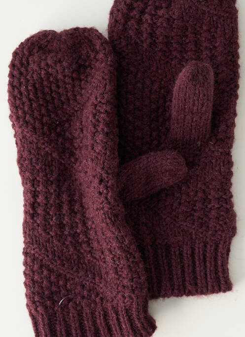 Mănuși violet PIECES femeie