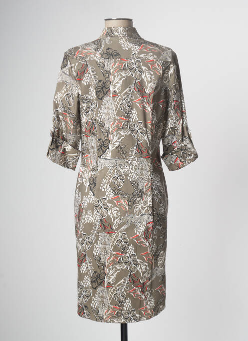 Rochie midi kaki DEVERNOIS femeie