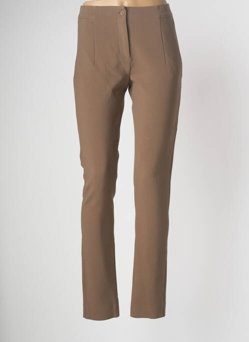 Pantalon slim verde DEVERNOIS femeie