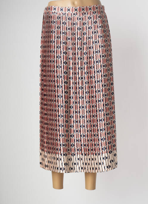 Fustă lungă roz DEVERNOIS femeie