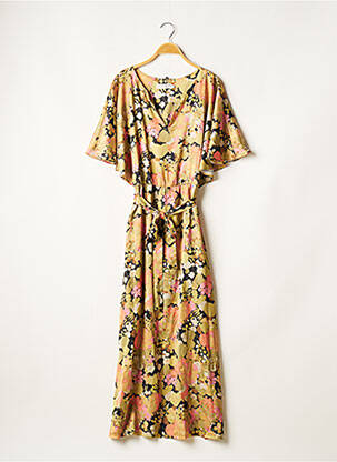 Rochie lungă galben MOLLY BRACKEN femeie