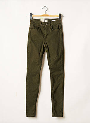 Blugi skinny verde ONLY femeie