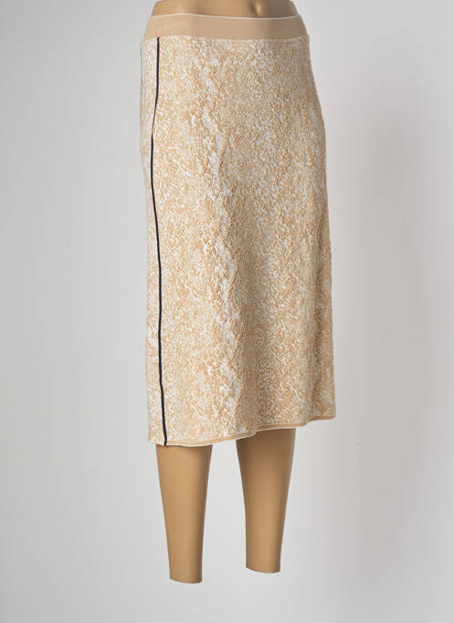 Fustă midi bej DEVERNOIS femeie