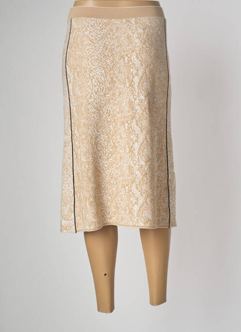 Fustă midi bej DEVERNOIS femeie