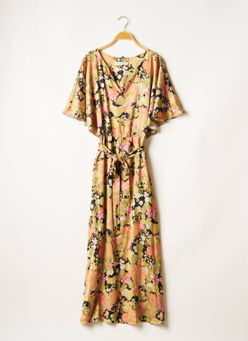 Rochie lungă galben MOLLY BRACKEN femeie