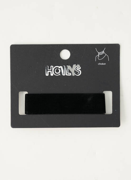 Colier negru HAILYS femeie