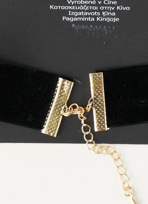 Colier negru HAILYS femeie