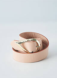 Curea bej PIECES femme