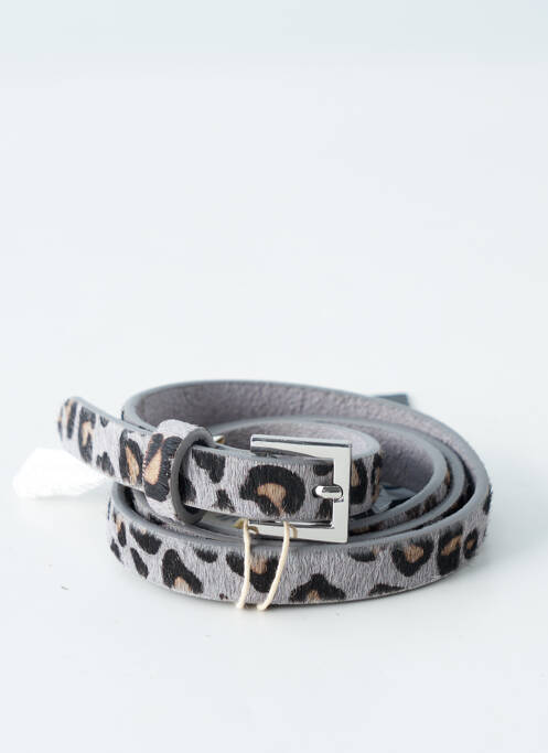 Curea gri PIECES femeie