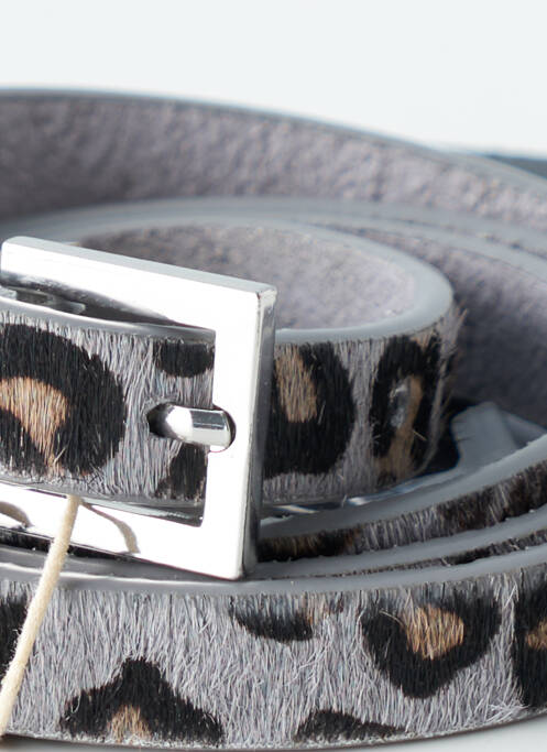 Curea gri PIECES femeie