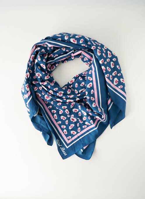 Șal albastru PIECES femeie