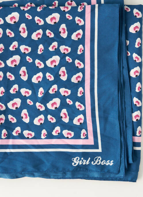 Șal albastru PIECES femeie