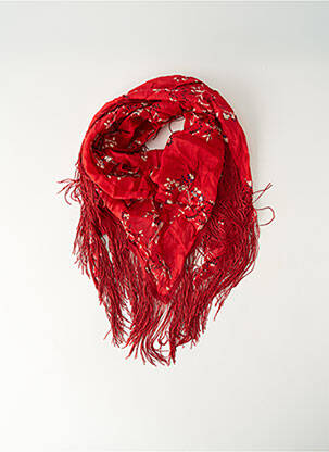 Șal portocaliu PIECES femeie