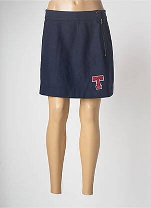 Fustă scurtă albastru TOMMY HILFIGER femeie