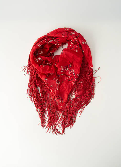 Șal portocaliu PIECES femeie