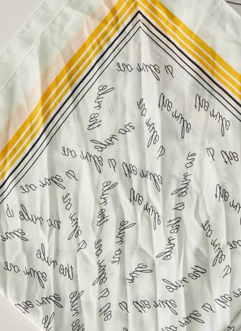 Eșarfă galben ONLY femeie