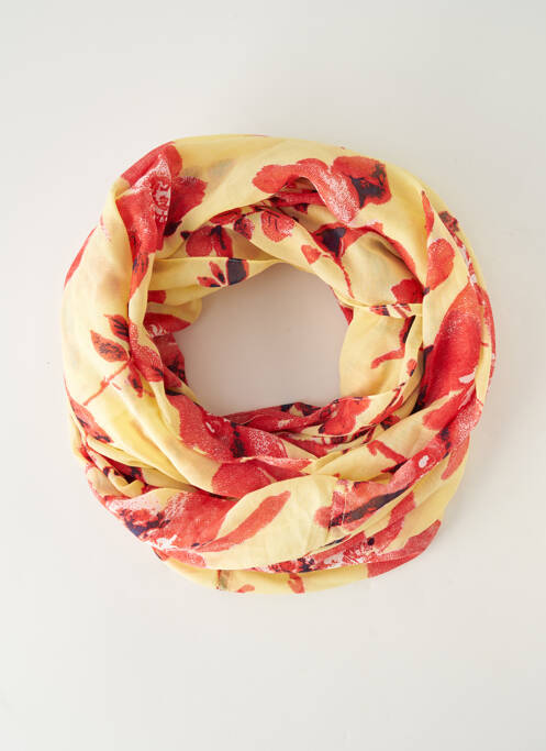 Șal galben PIECES femeie