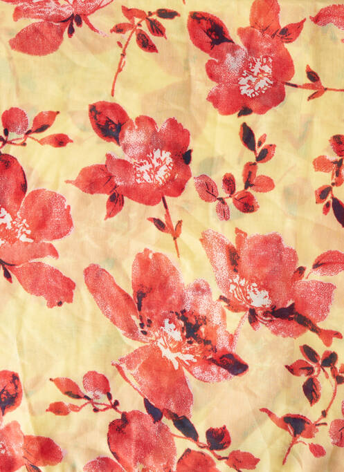 Șal galben PIECES femeie