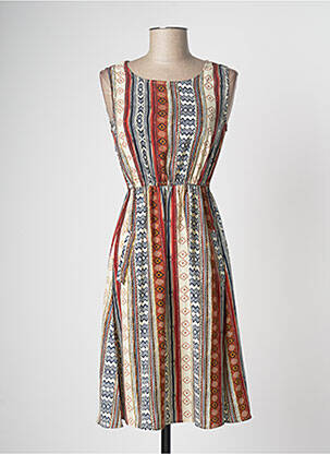 Rochie midi bej MELA femeie