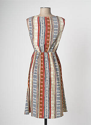 Rochie midi bej MELA femeie