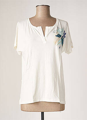 Tricou alb DEVERNOIS femeie