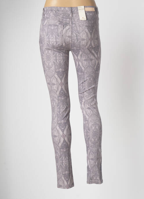 Blugi cu croială slim bej PIECES femeie