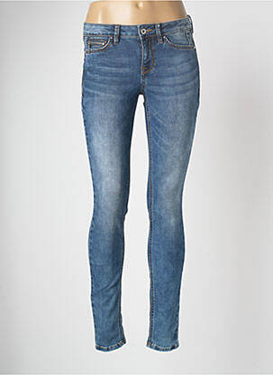 Blugi skinny albastru TOM TAILOR femeie