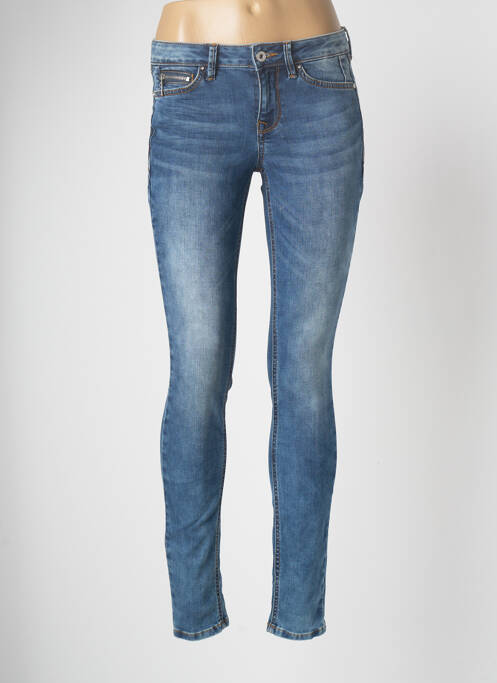 Blugi skinny albastru TOM TAILOR femeie