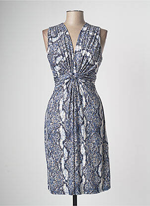 Rochie midi albastru MORGAN femeie