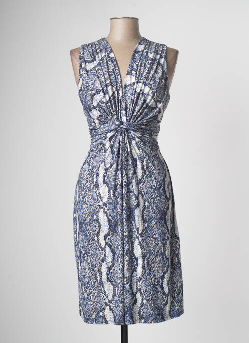 Rochie midi albastru MORGAN femeie